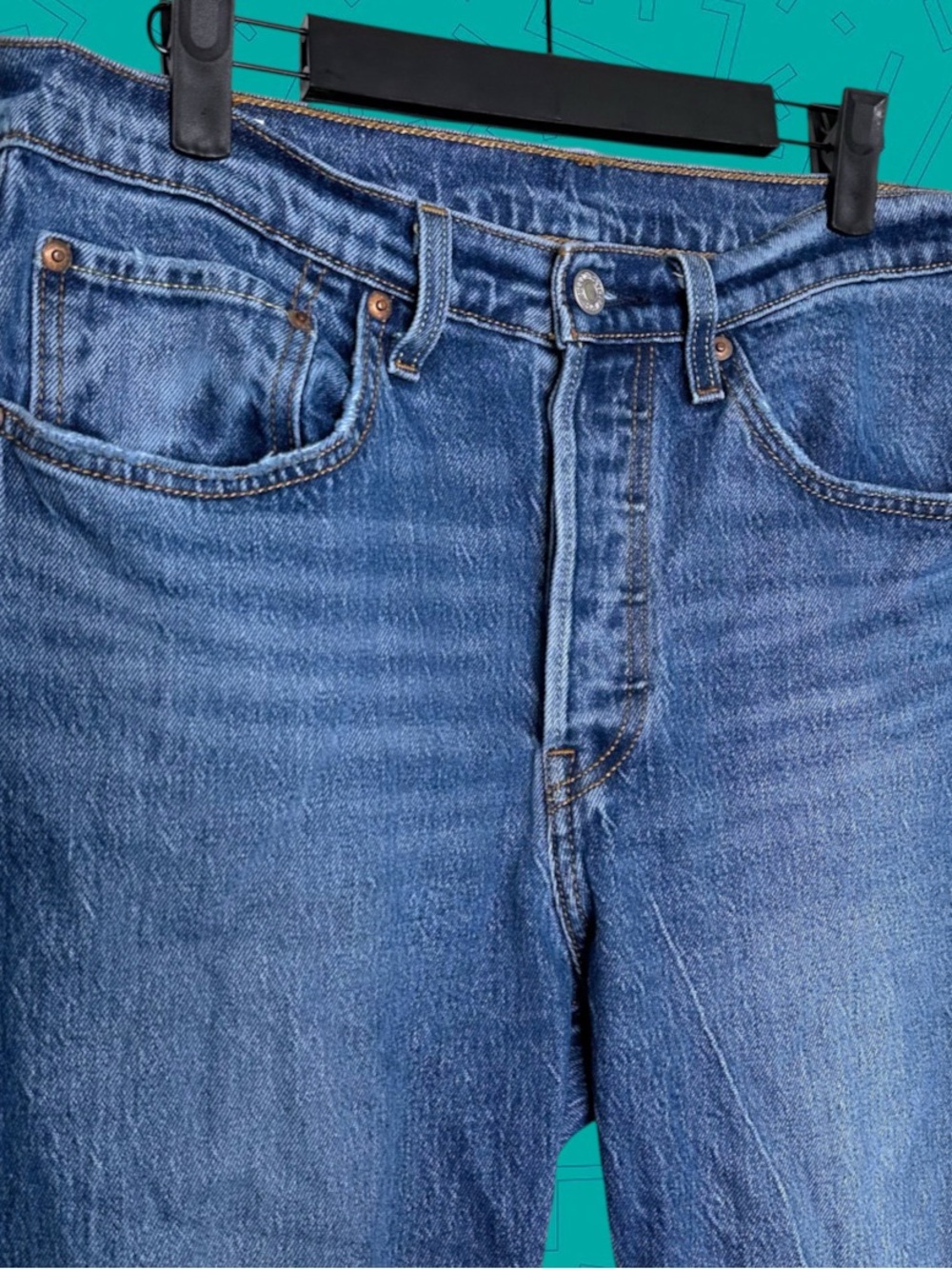 Levi’s 501 Blue Denim Jeans
